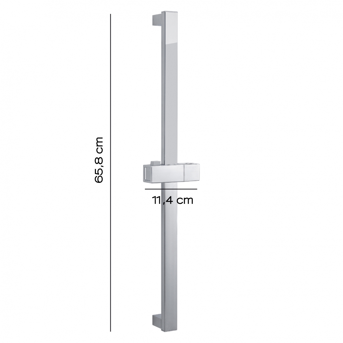Foto von Duschbar 65 cm Bar Easy 01 Chrom
