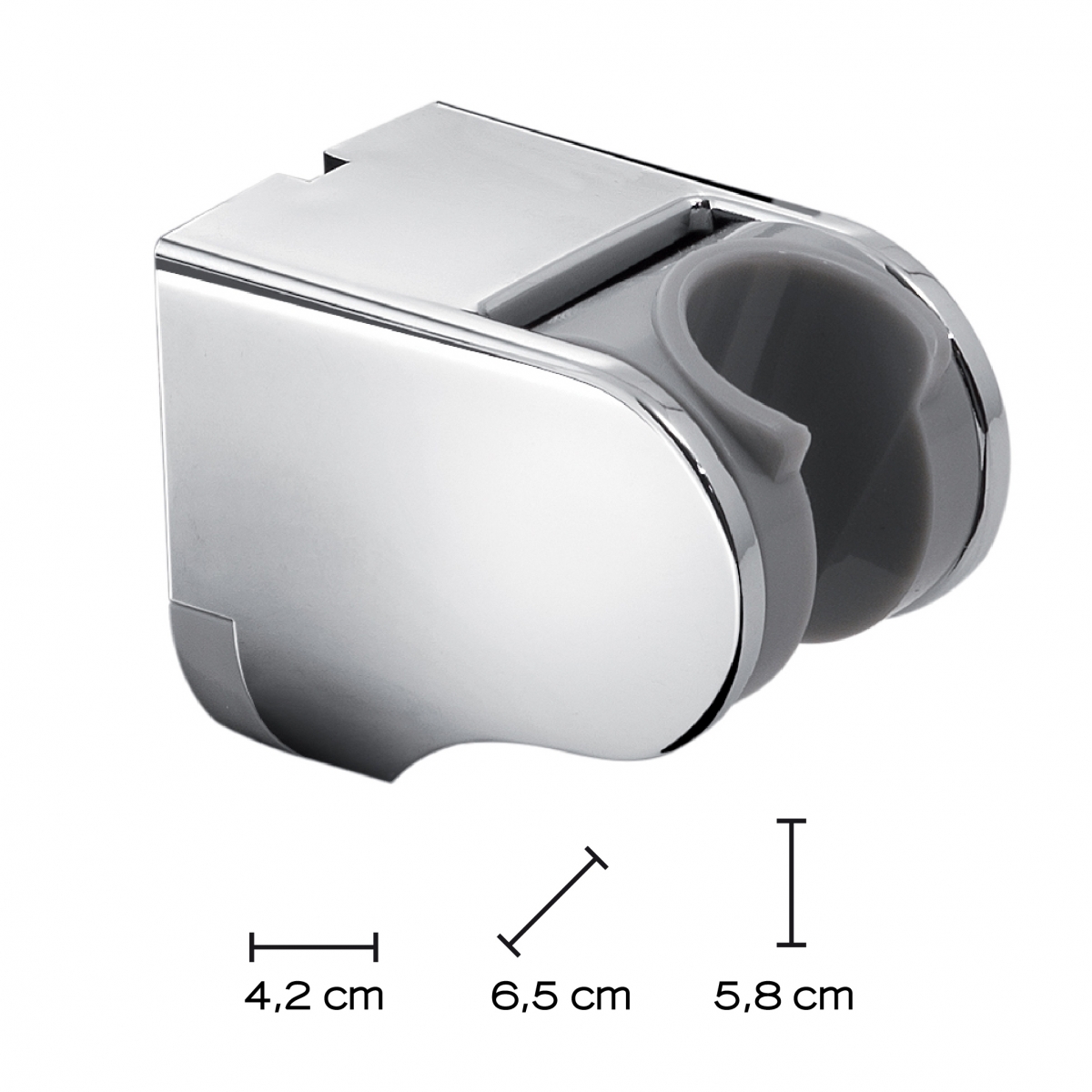 Ambient Photos of Mobile Holder For Shower Handle Clip Plus 00 Chrome-Gray [50539]