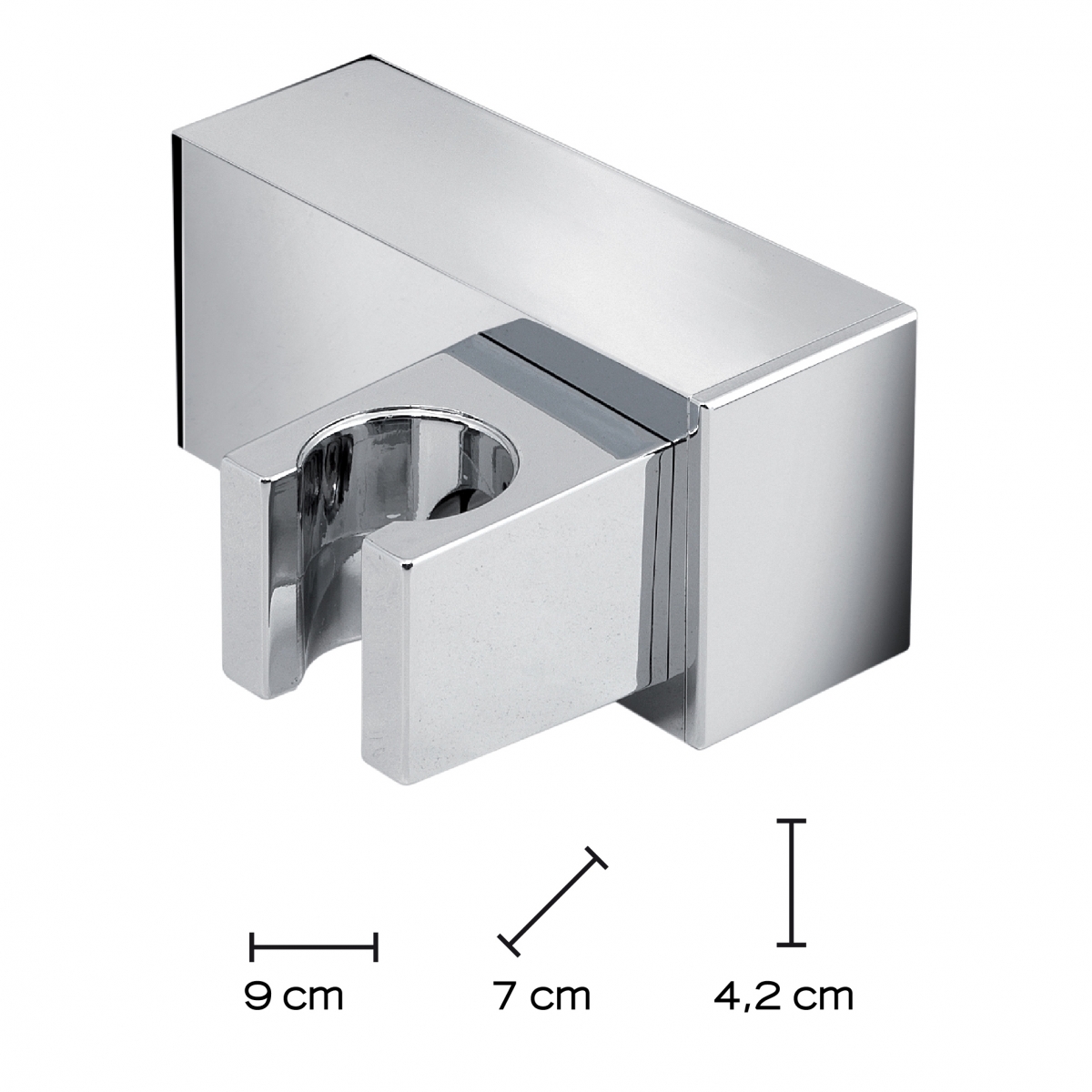 Ambient Photos of Mobile Holder For Shower Handle Clip Tech 00 Chrome [50543]