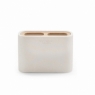 Fotos de ambiente de Ninfea White-Bamboo Toothbrush Holder [50591]
