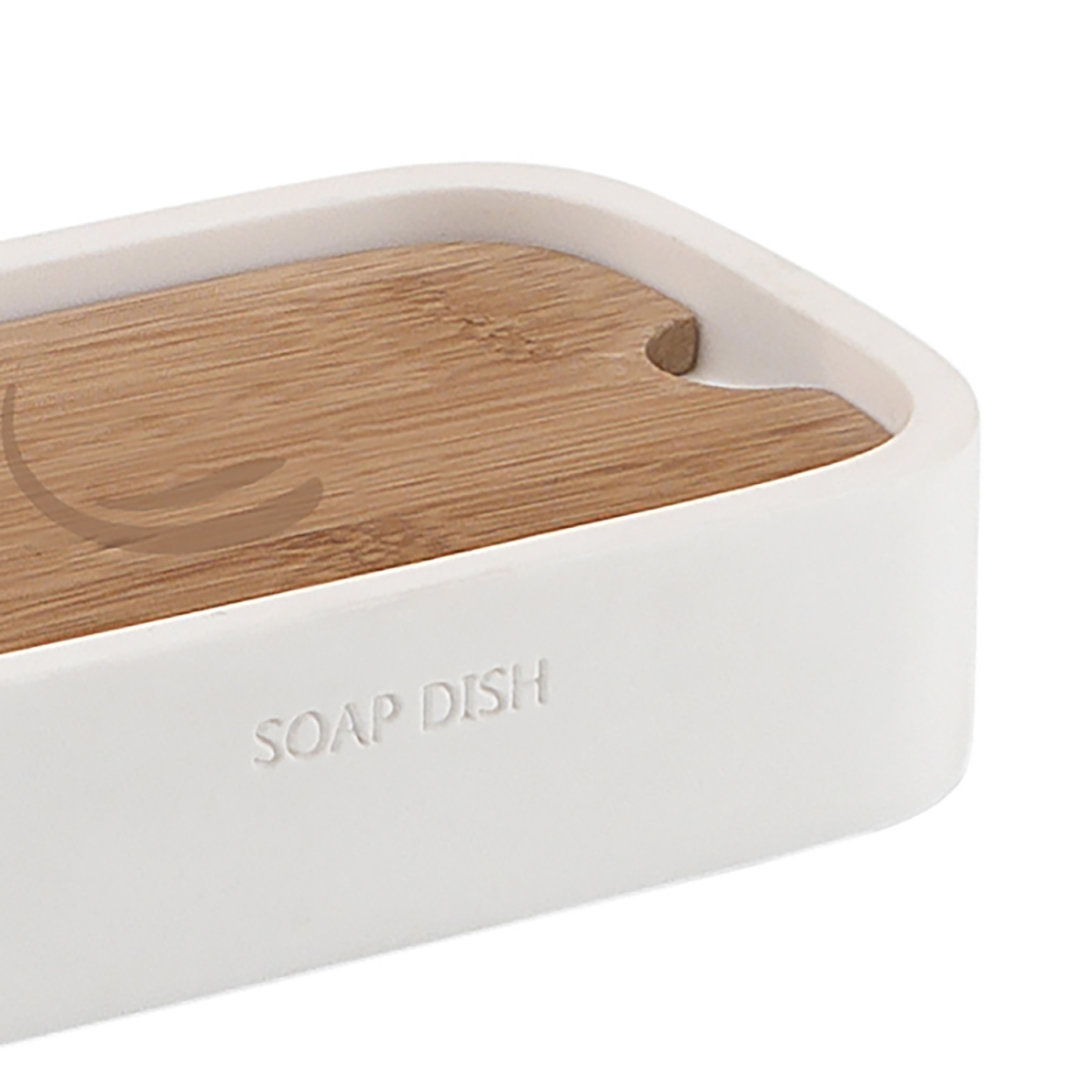 Fotos ambiente de Ninfea White-Bamboo Soap Dish [50600]