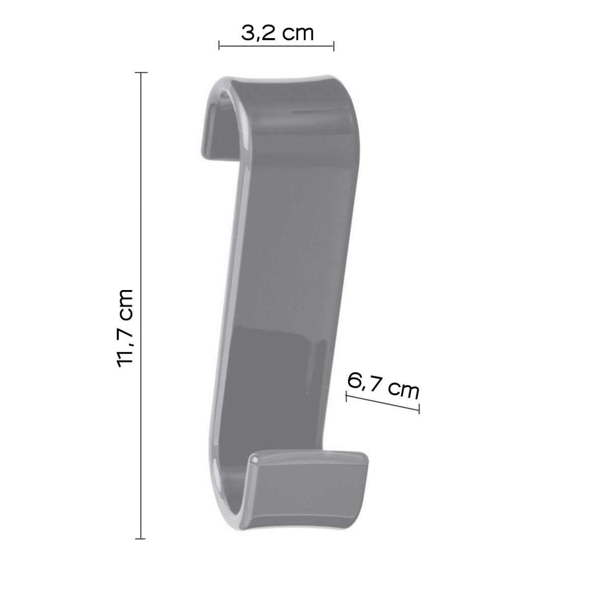 Foto de Merlino Gray Radiator Hanger