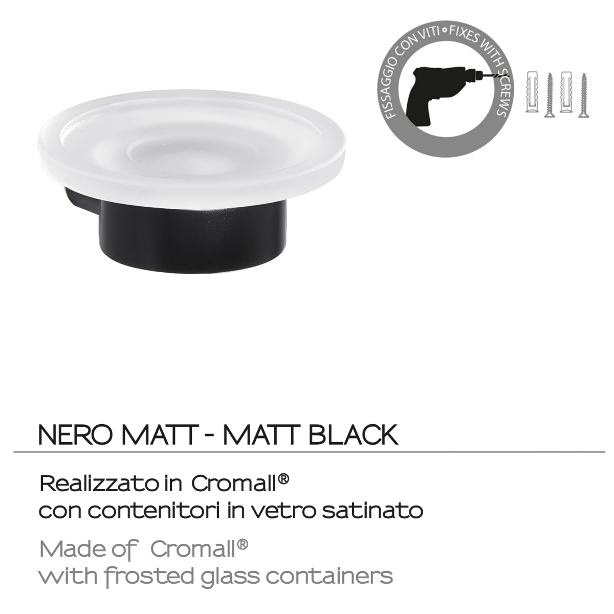 Photo of Pirenei Matte Black Soap Dish