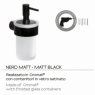 Foto de Pirenei Matte Black Dispenser