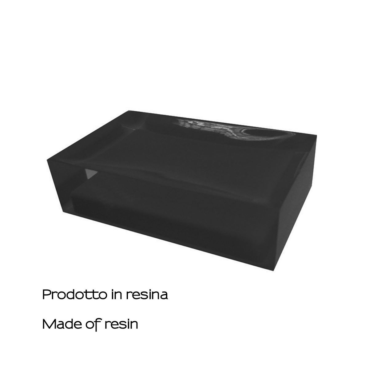 Imagen de Jabonera Rainbow Negro