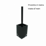 Foto de Rainbow Black WC Brush Holder