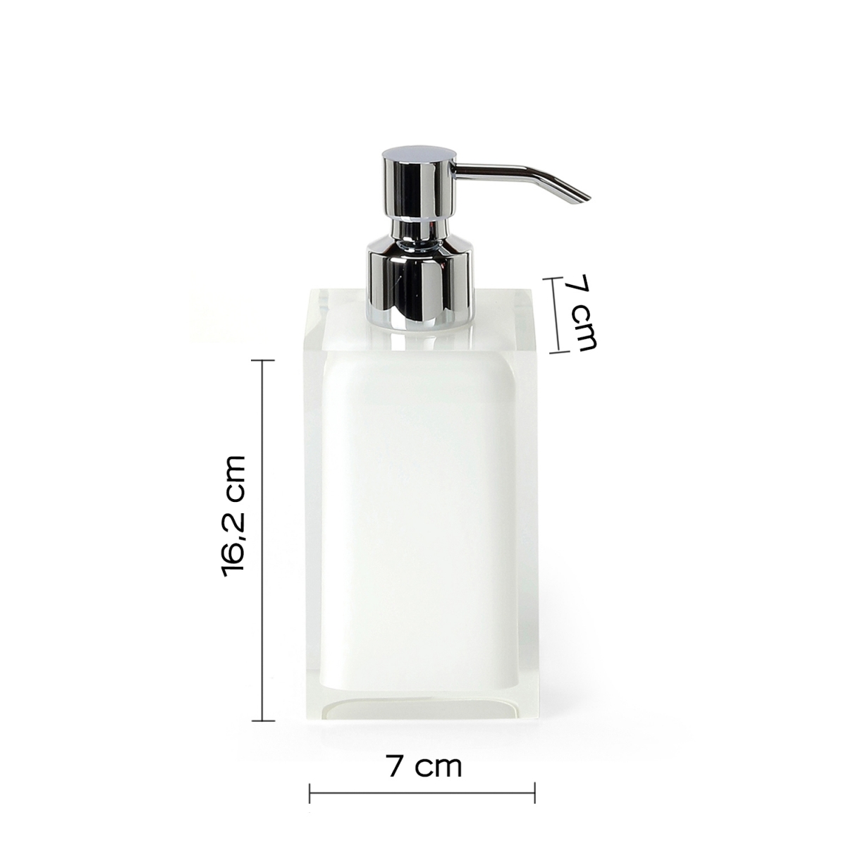 Distributeur blanc arc-en-ciel Gedy