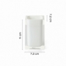 Porta-escovas de dentes Rainbow White