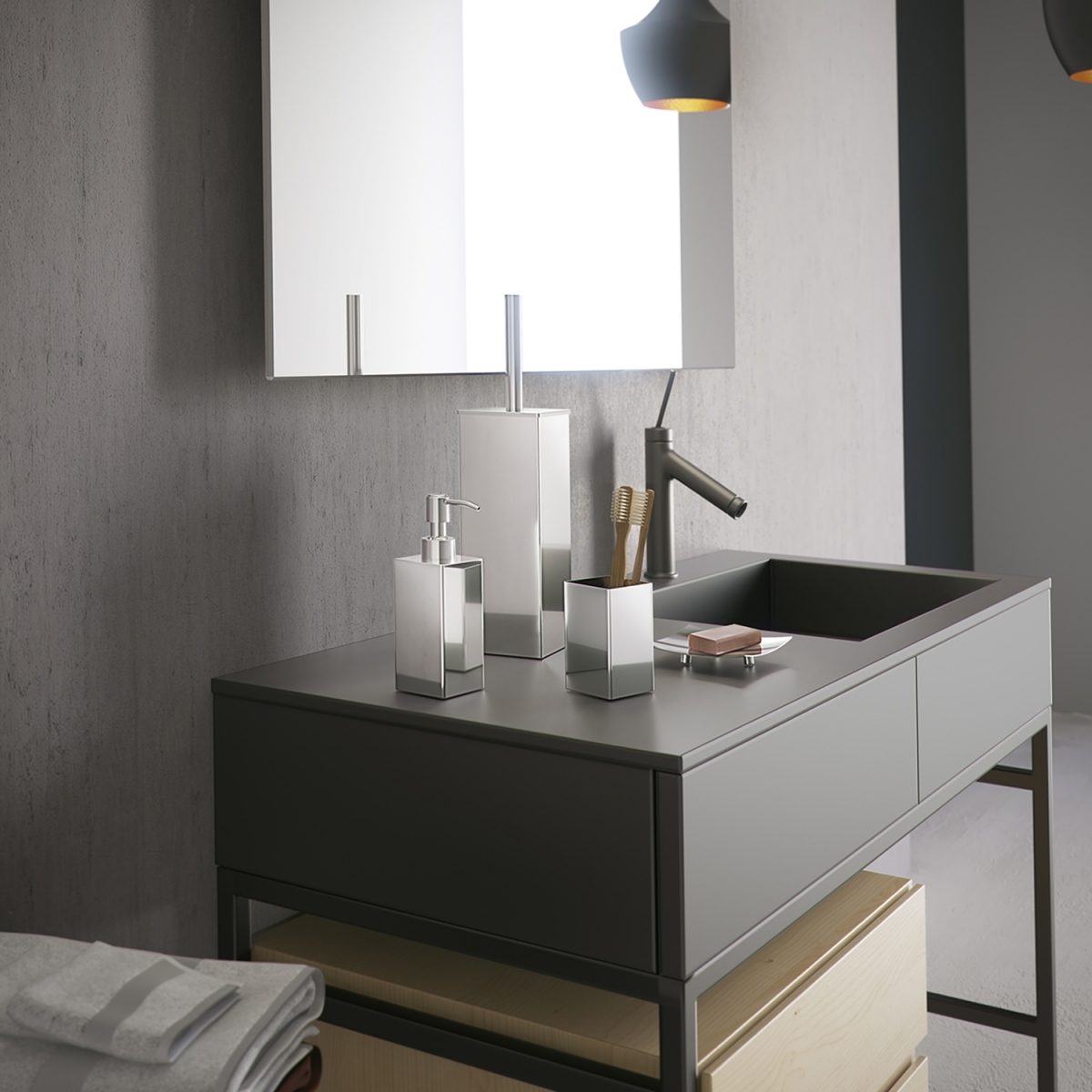 Photo of Nemesia Chrome Dispenser