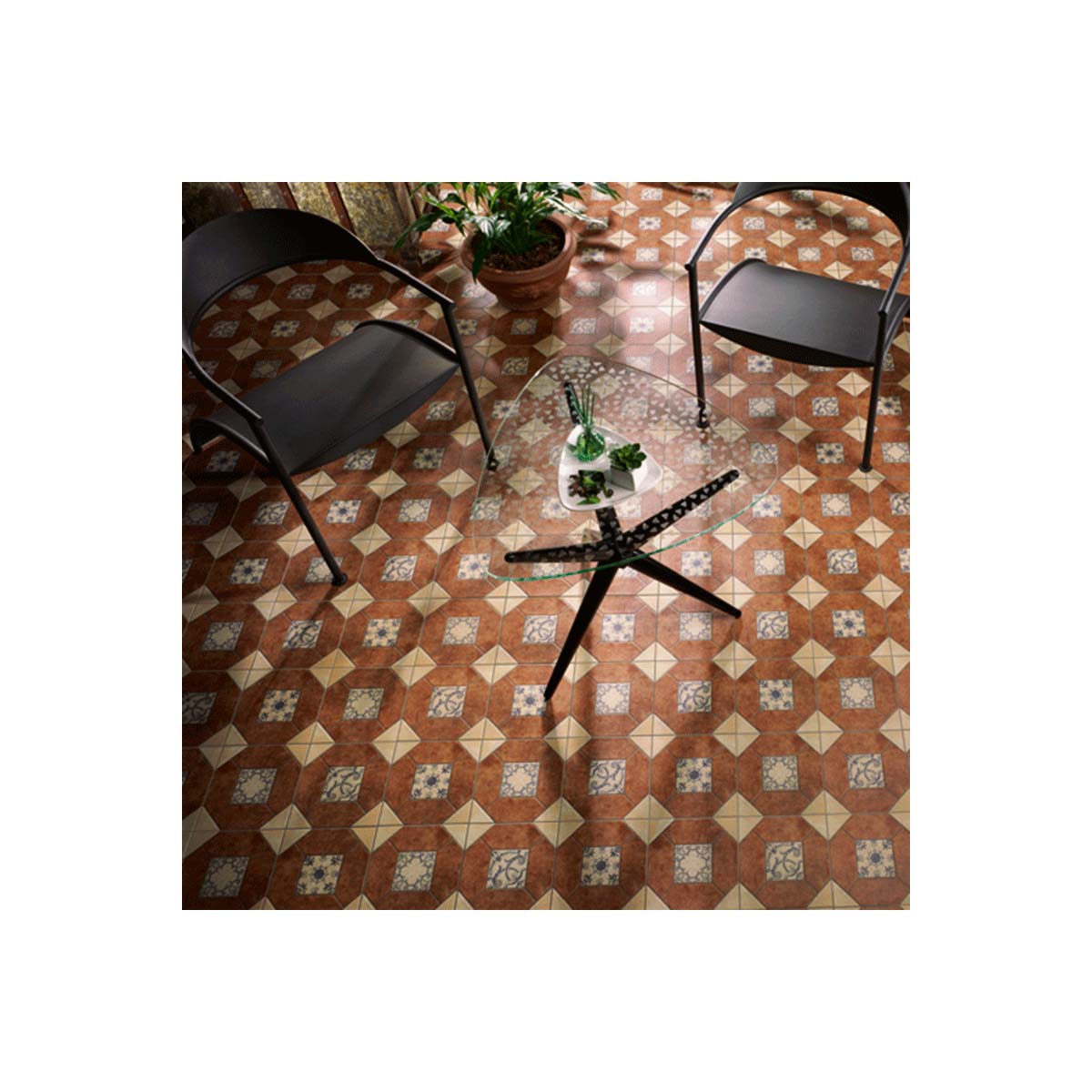 Mainzu Olhambrillas Barro 20x20 (boîte 1 m2)