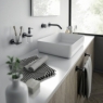 Ambient photos of Towel rack 60 Cm Eros Matte Black [50899]