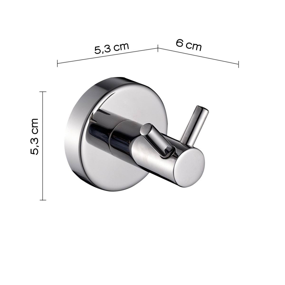Foto do Projeto Double Hanger Chrome Gloss