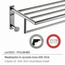 Ambient-Fotos von Project Double Towel Rack Chrome Gloss [50944]