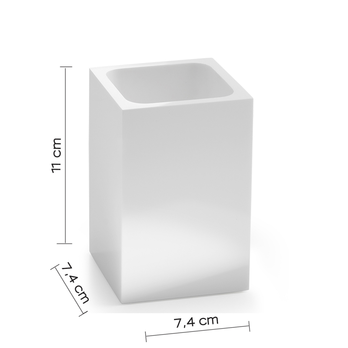 Fotos ambiente de Sofia Toothbrush Holder White [50947]