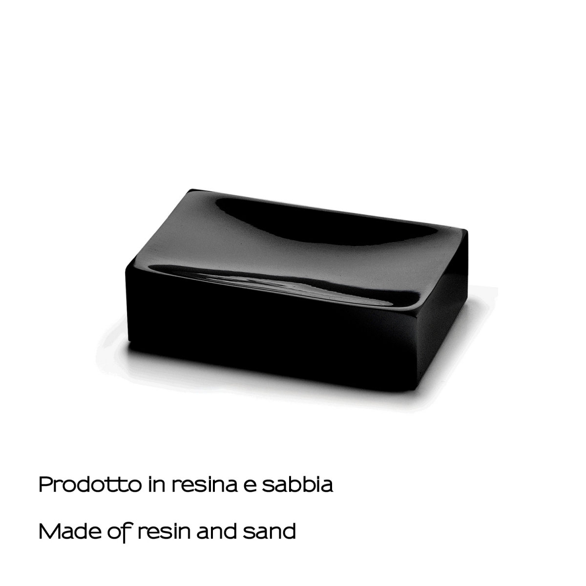 Umgebungsfotos der Sofia Matte Black Soap Dish [50965]