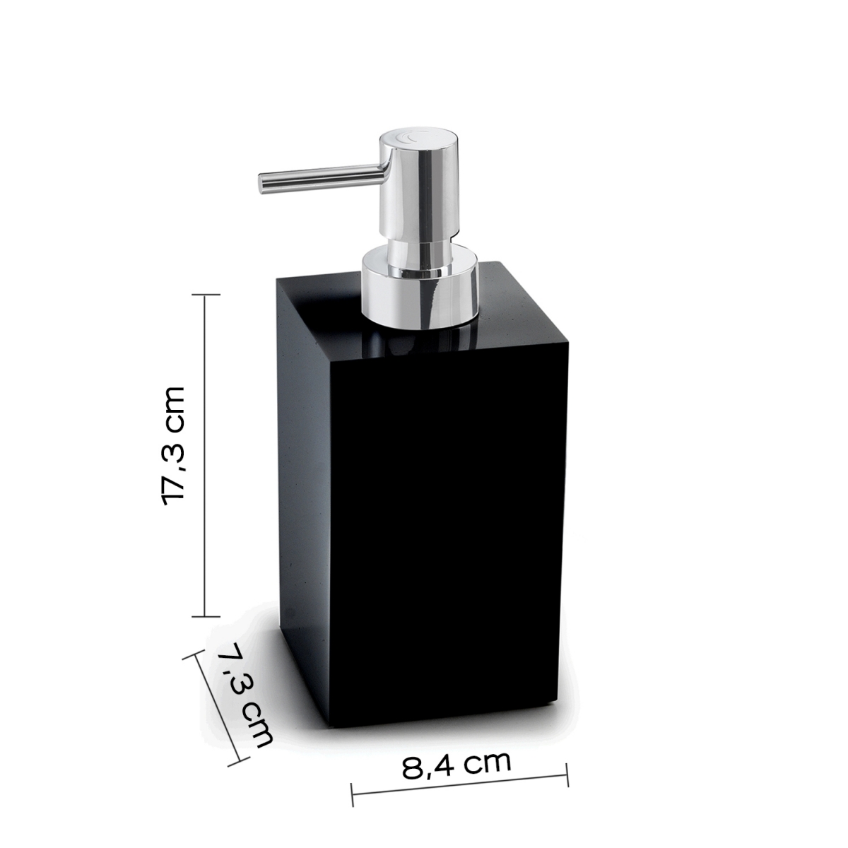 Photo of Sofia Matte Black Dispenser