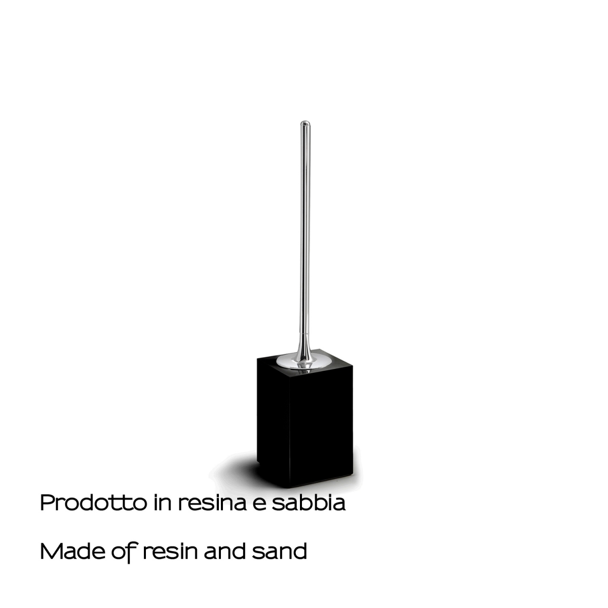 Photos ambiantes de Sofia Matte Black Toilet Brush Holder [50971]
