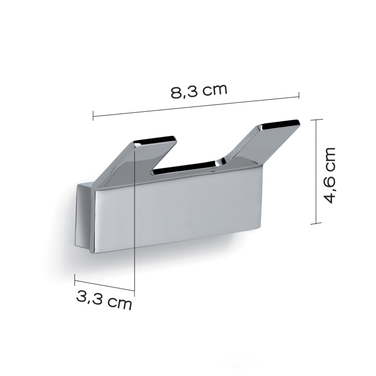 Umgebungsfotos des Doppelchrom-Bügels