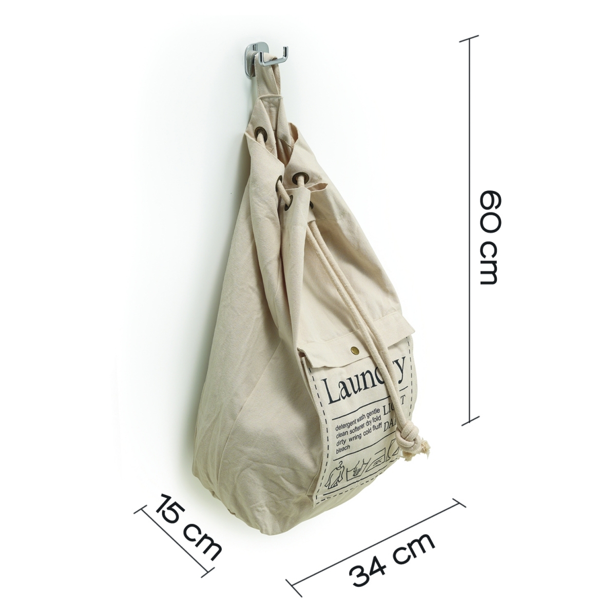 Photos ambiantes de Sac à linge 30 lt Baggy Raw [51018]