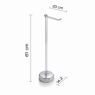 Minu Chrom Bodenrollhalter