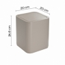 Imagen de Papelera 8 Lt Seventy Beige