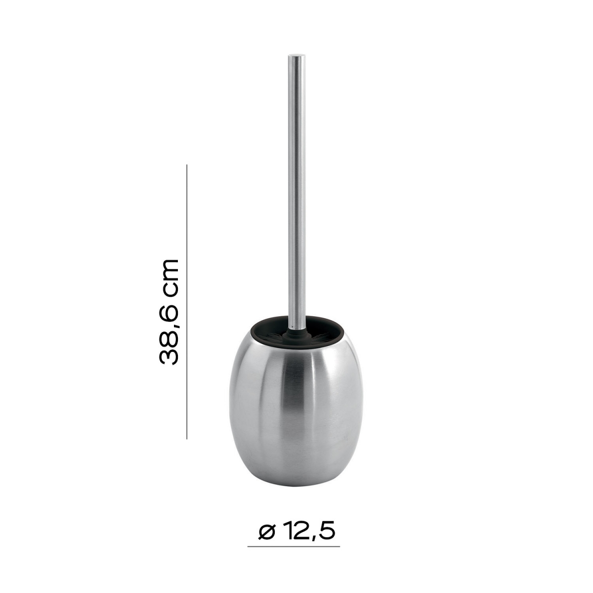 Fotos ambiente de Nigella Brushed Toilet Brush Holder [51059]
