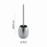 Photos ambiantes de Nigella Brushed Toilet Brush Holder [51059]