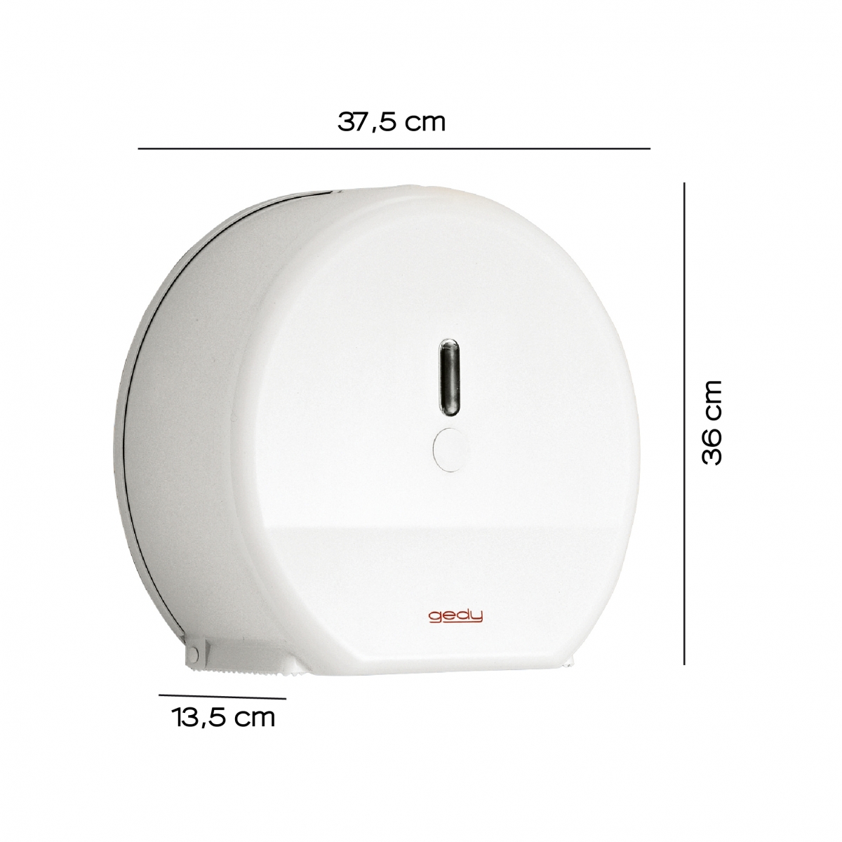 Distributeur de rouleaux de papier blanc Jumbo Maxi