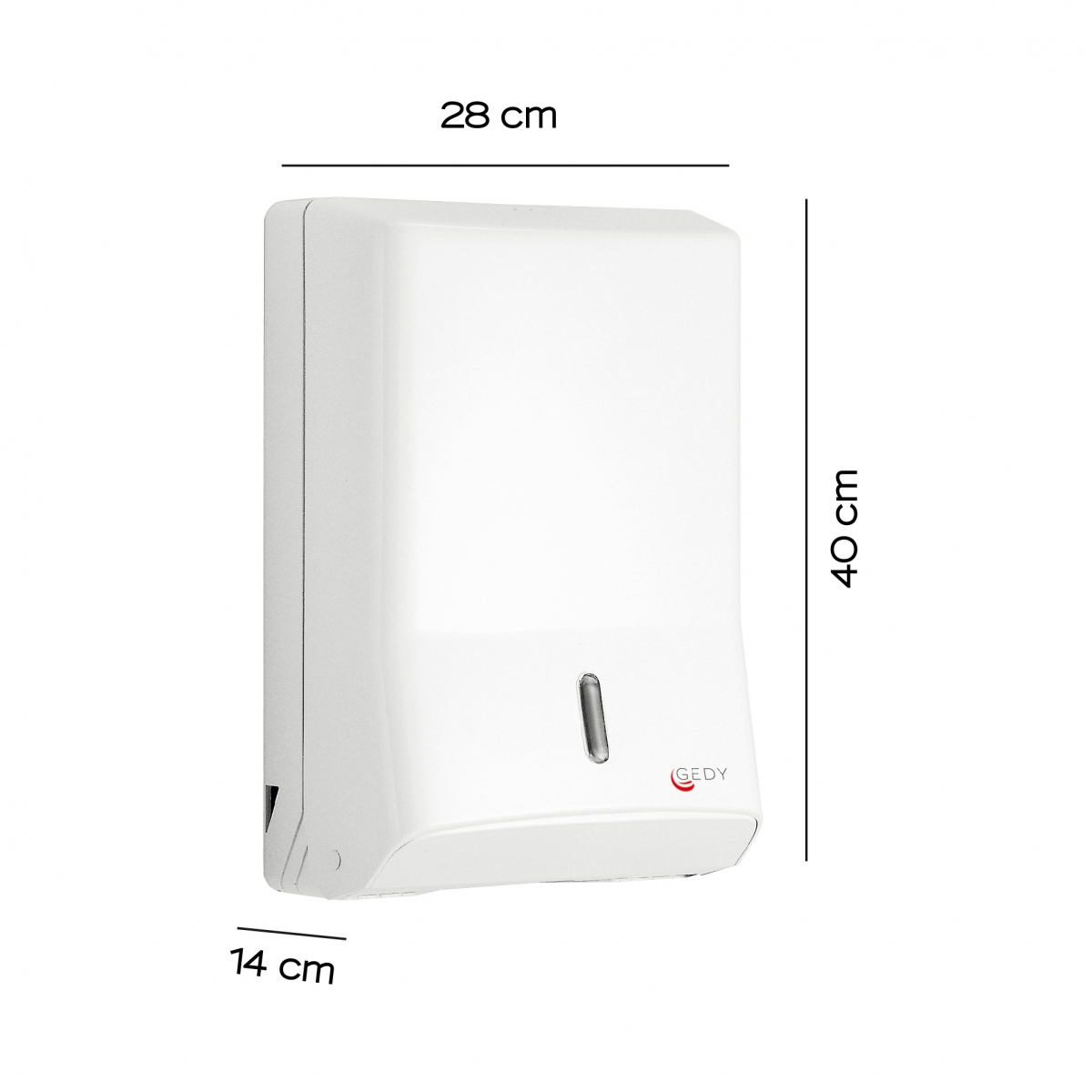 White Paper Towel Dispenser