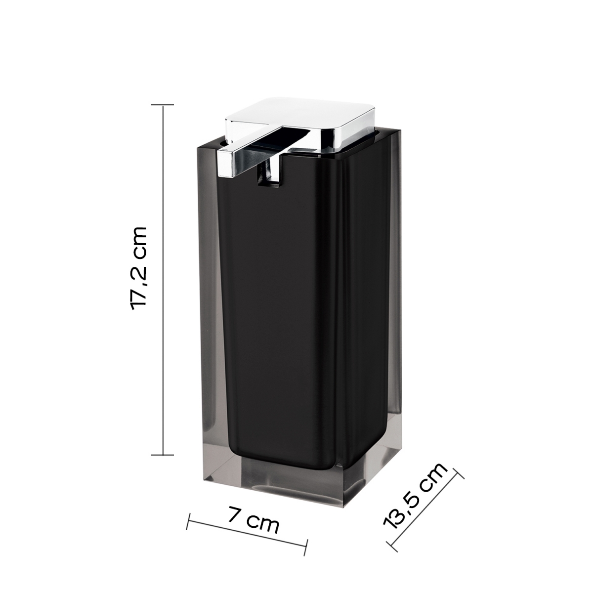 Ambient photos of Rainbow Black Dispenser [51082]