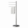 Tracy Chrome Floor Towel Rack