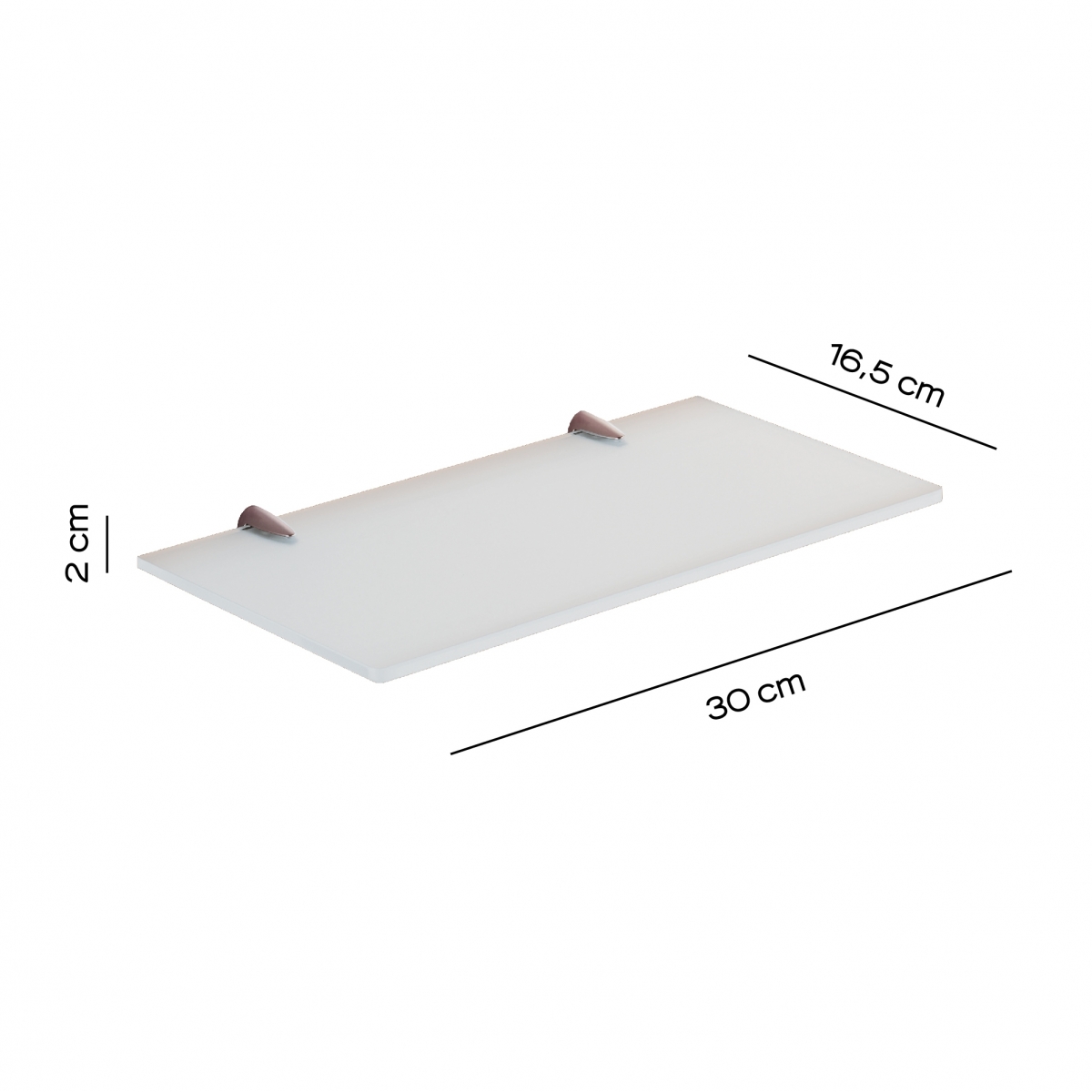 Fotos ambiente de Artemis Crystal 30 Cm Prateleira [51108]