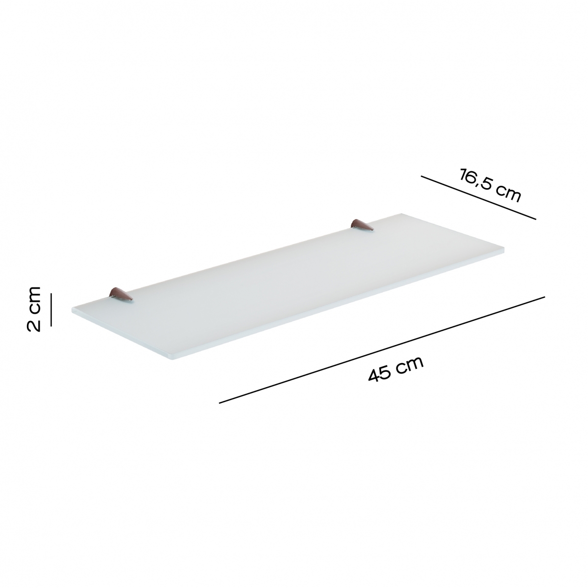 Photo of 45 Cm Artemis Glass Shelf