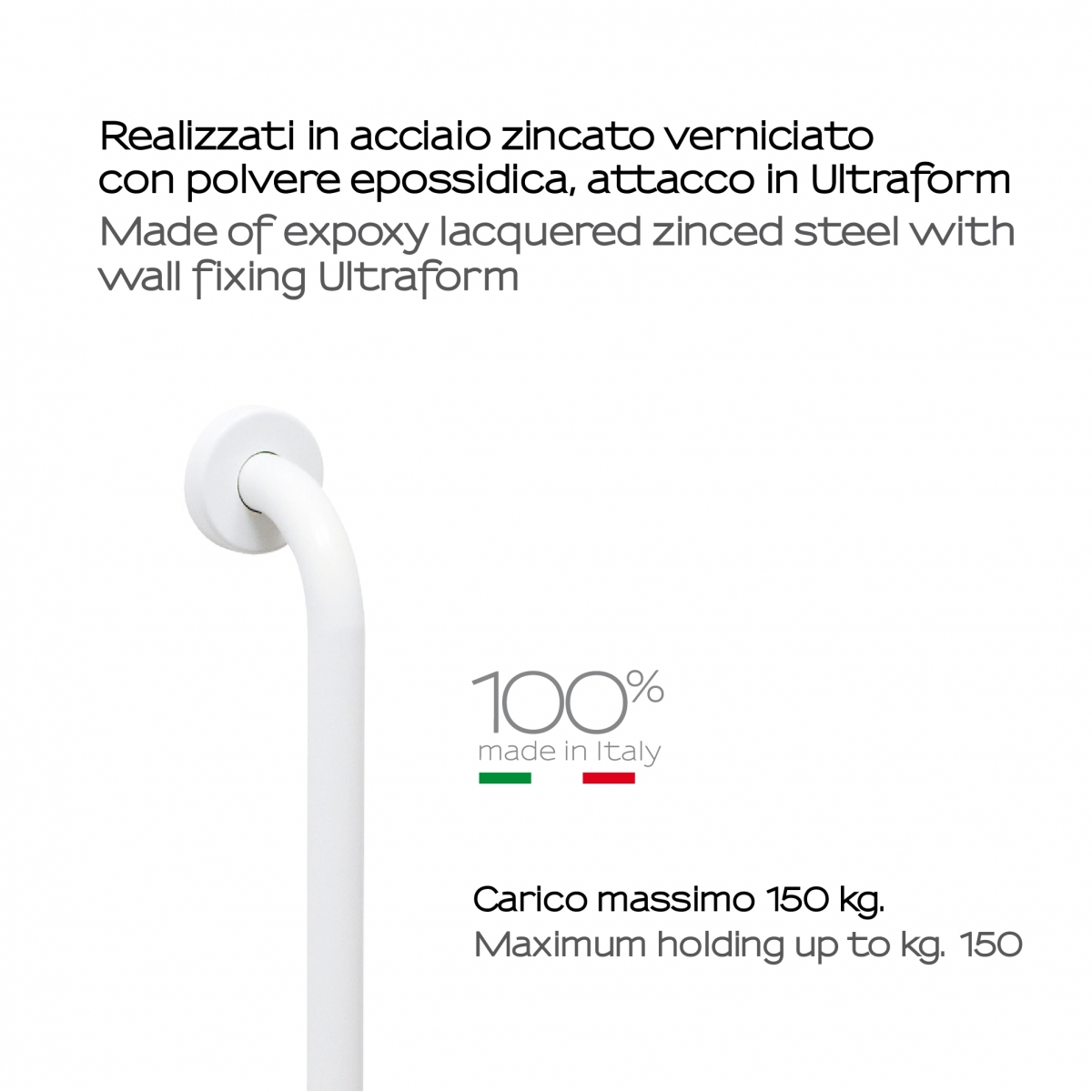 Photo of Support 90º Fortis Right White