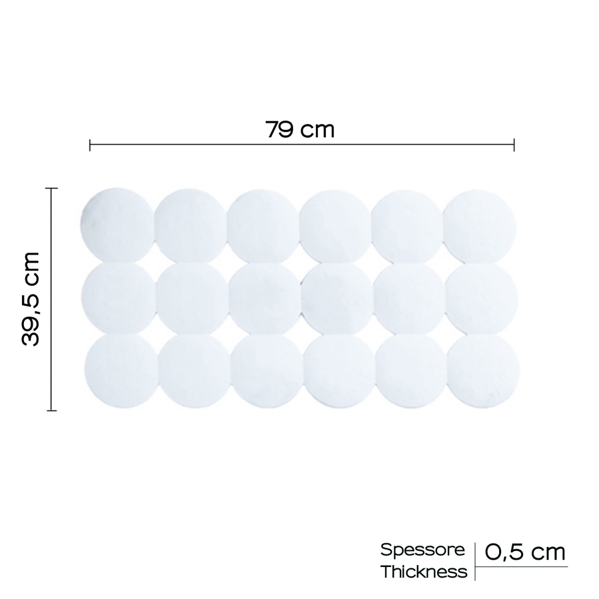 Photo of Non-slip 79X40 Cm Giotto White