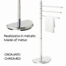 Photo of Hibiscus Chrome Standing Towel Rack