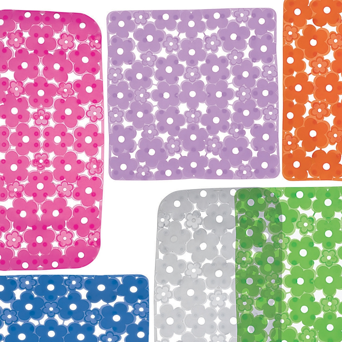 Détail de l’antidérapant 73X35 cm Margherita Transparent