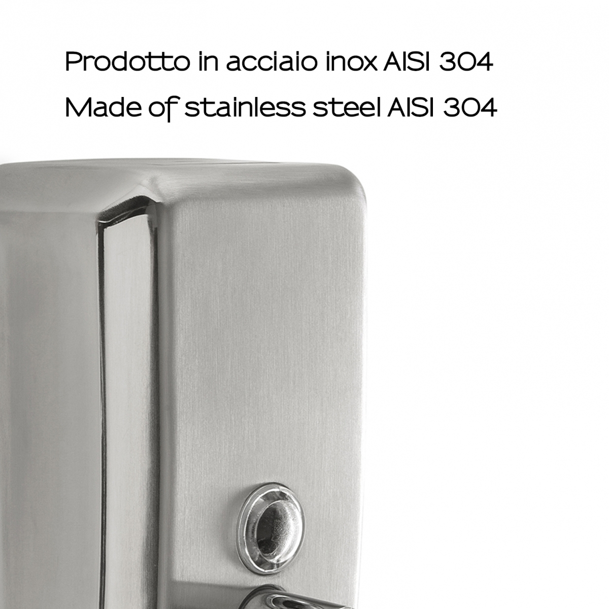 Dispensador de Sabonete Epos 800 Ml Chrome