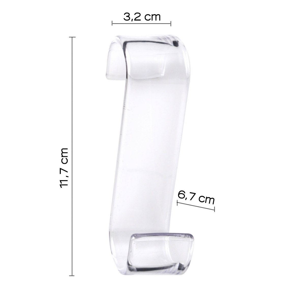 Photos ambiantes de Merlino Transparent Radiator Hanger [51190]