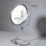 Miroir loupe chromé