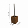 Fotos ambiente de Bambu Natural WC Brush Holder [51216]