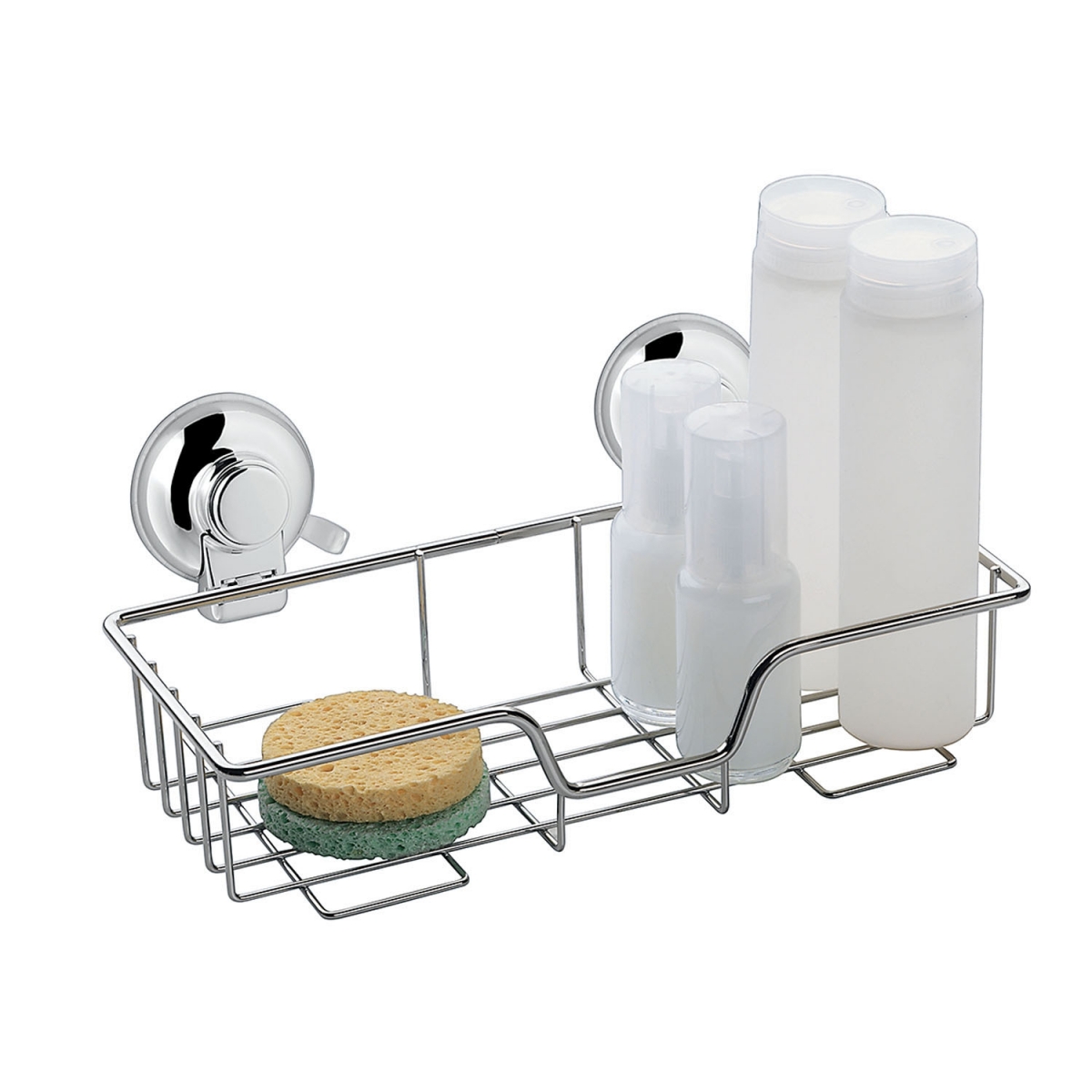 Detail of Rectangular Object Holder Hot Chrome Suction Cup