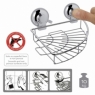 Angular Object Holder Hot Chrome Suction Cup