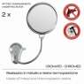 Photos ambiantes de Miroir Loupe Ventouse Chaude Chrome [51274]