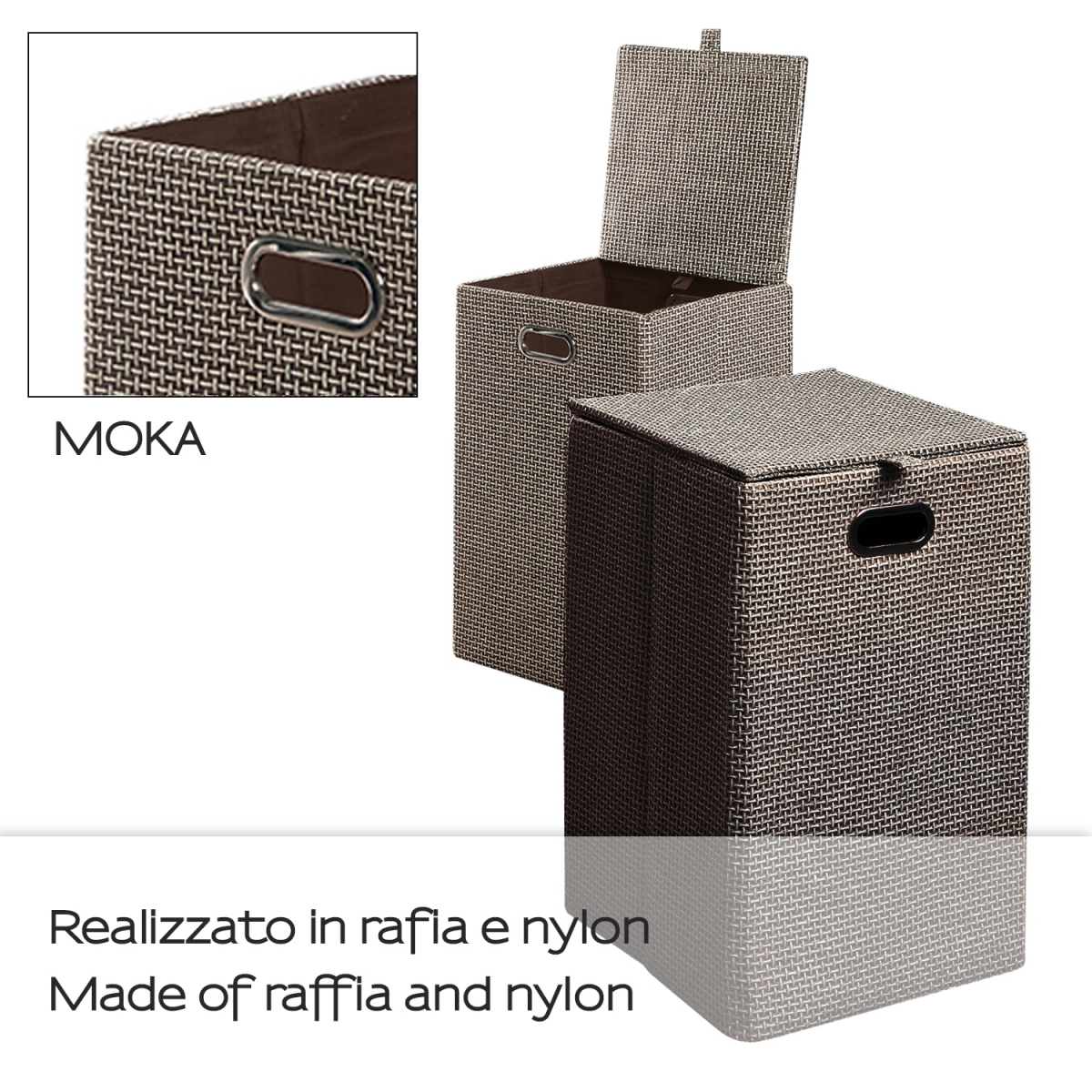 Fotos ambiente de Cesto De Ropa 70 Lt Lavanda Moka [51281]