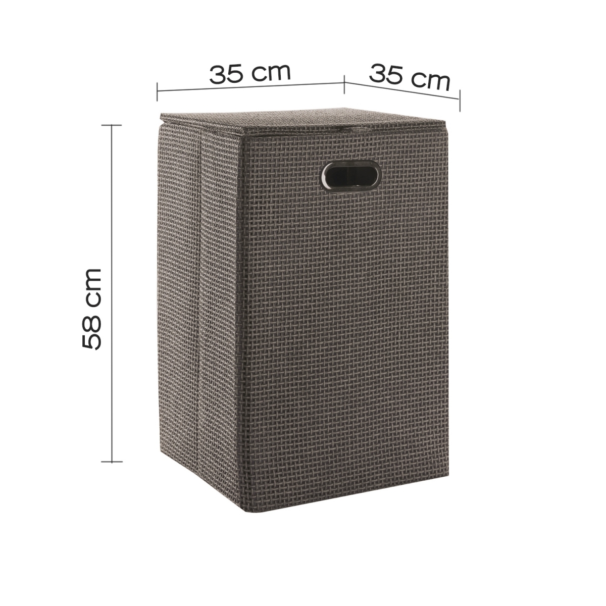 Ambient photos of Laundry Basket 70 Lt Lavender Moka [51283]