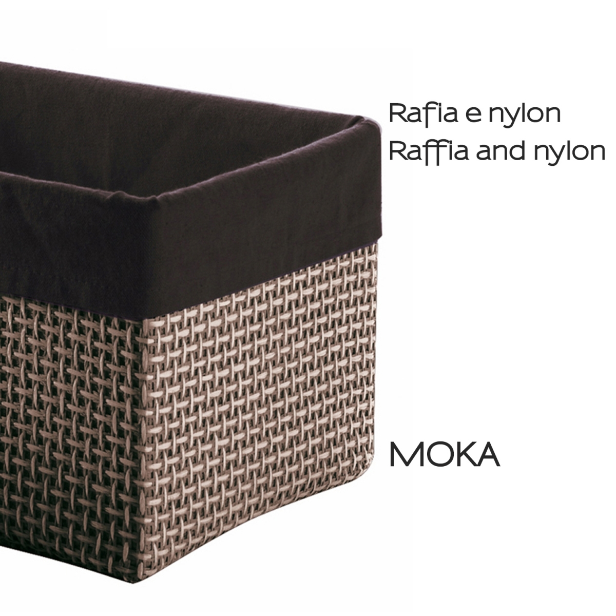 Set de 4 Paniers Moka Lavande