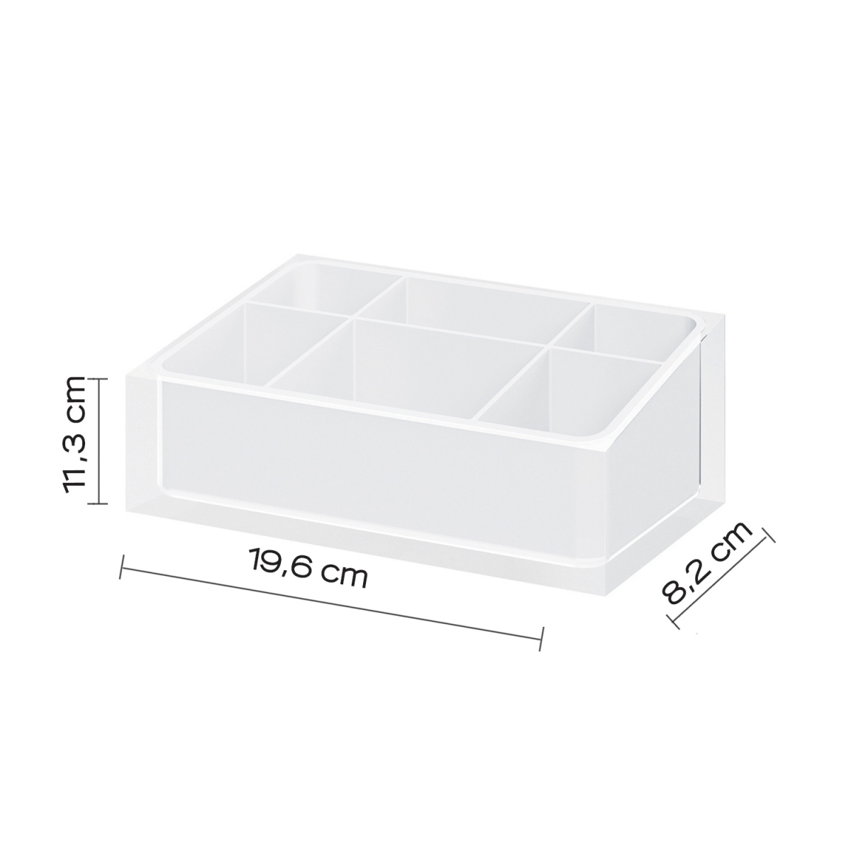 Fotos ambiente de Rainbow White Makeup Holder