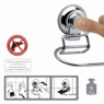 Ambient photos of Hot Chrome Suction Cup Roll Holder [51326]