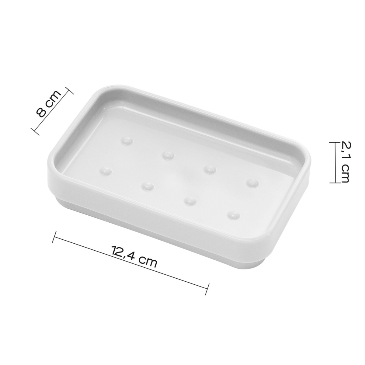 Porte-savon blanc Seventy